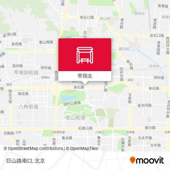 巨山路南口地图