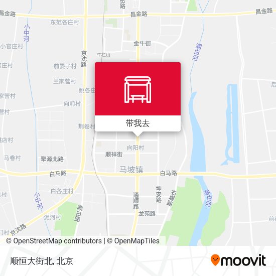 顺恒大街北地图