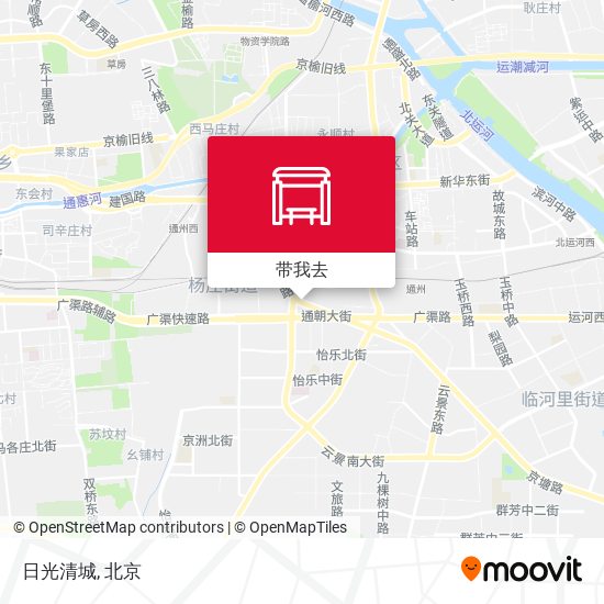 日光清城地图