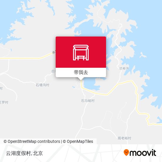 云湖度假村地图