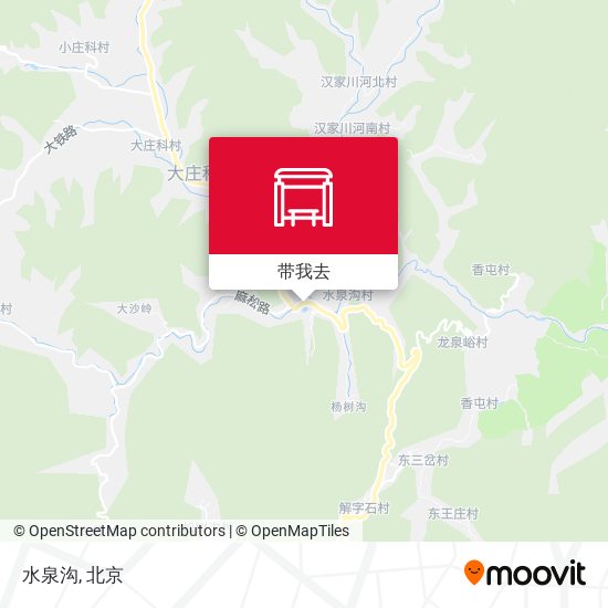 水泉沟地图