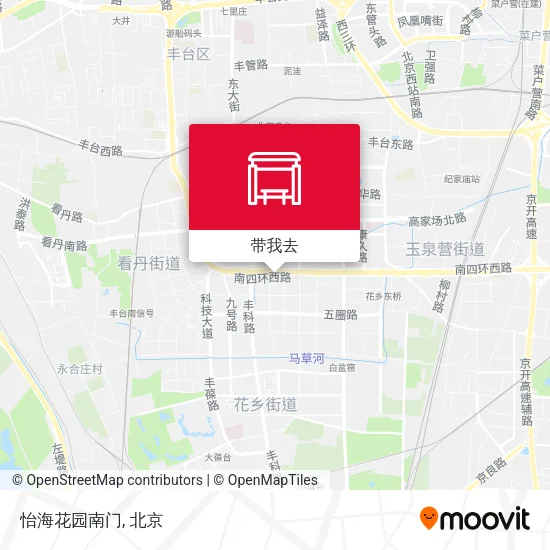怡海花园南门地图