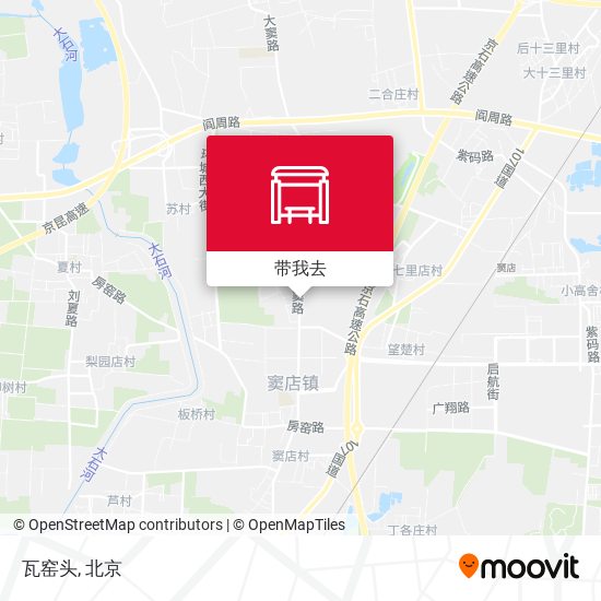 瓦窑头地图