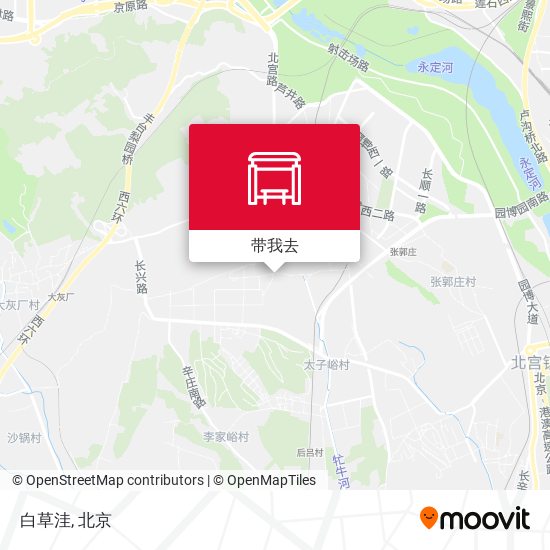 白草洼地图