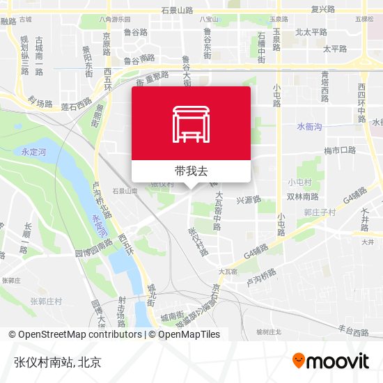 张仪村南站地图
