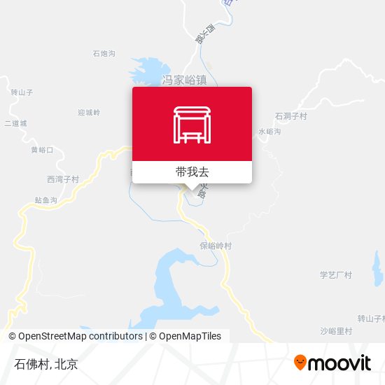 石佛村地图