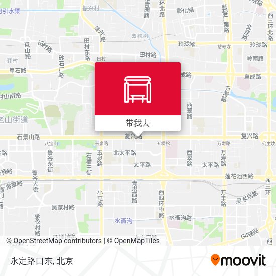 永定路口东地图