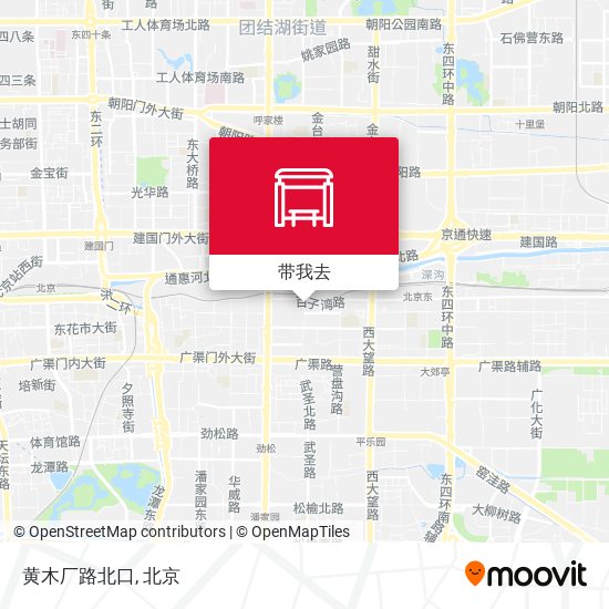 黄木厂路北口地图