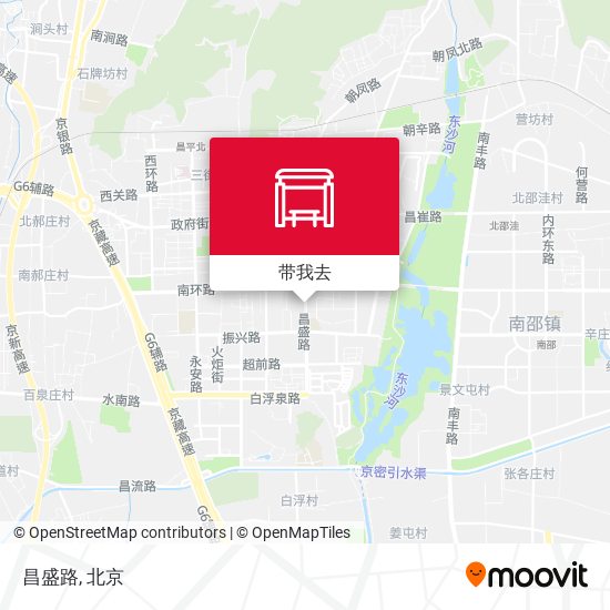昌盛路地图