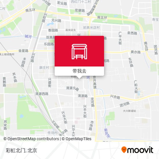 彩虹北门地图