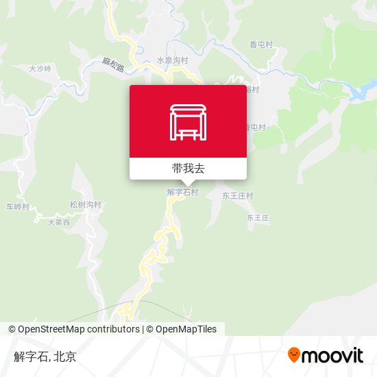 解字石地图