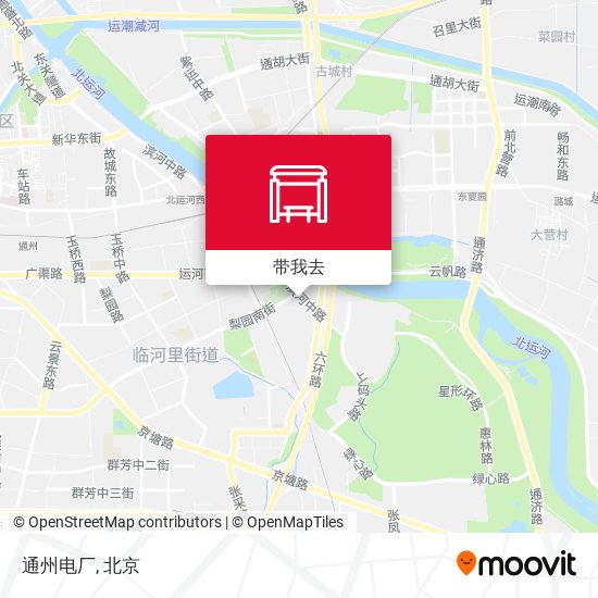 通州电厂地图