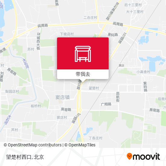 望楚村西口地图