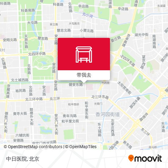 中日医院地图