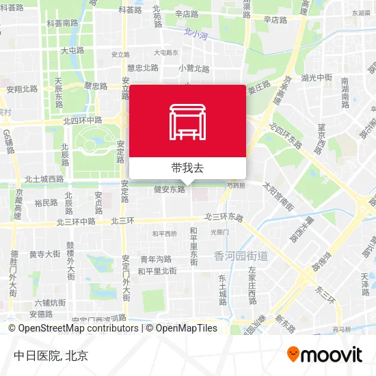 中日医院地图