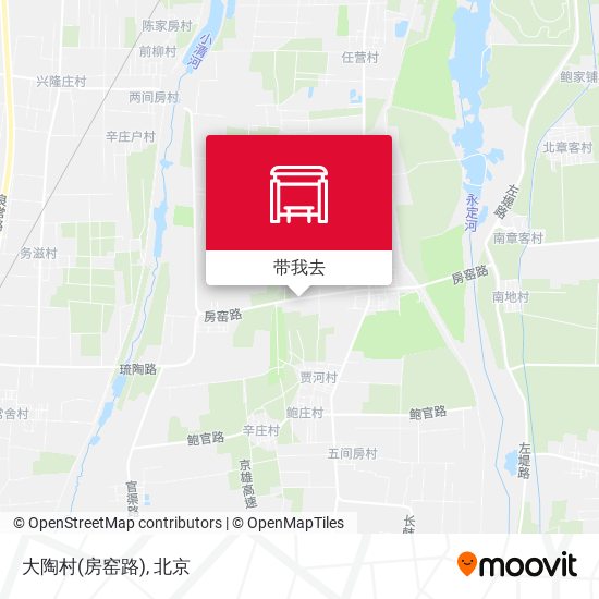 大陶村(房窑路)地图