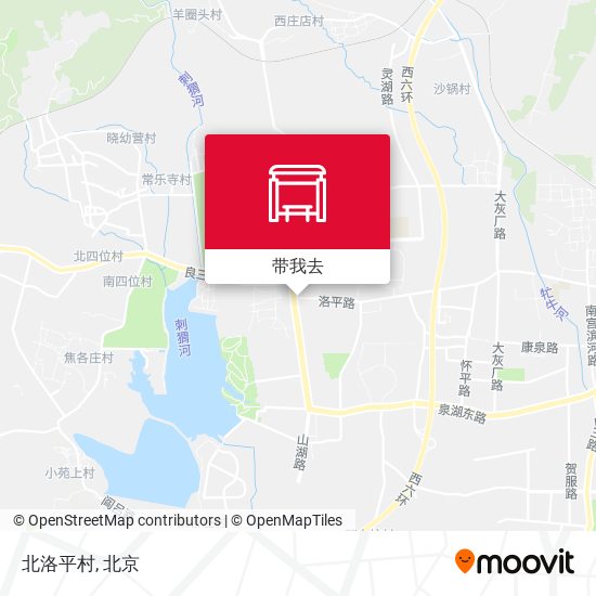 北洛平村地图