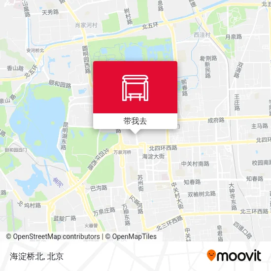 海淀桥北地图