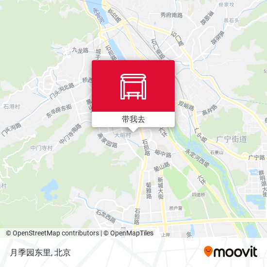 月季园东里地图