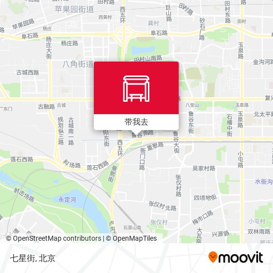 七星街地图