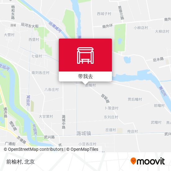 前榆村地图