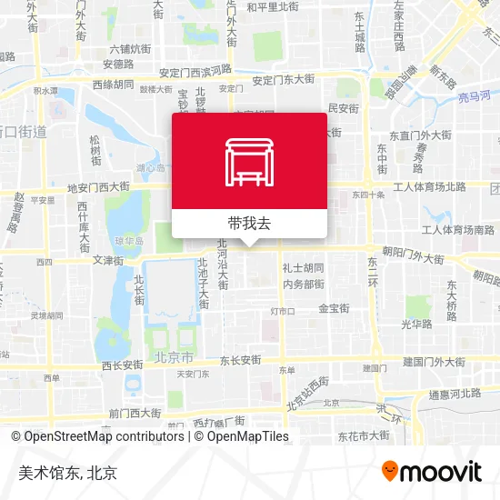 美术馆东地图