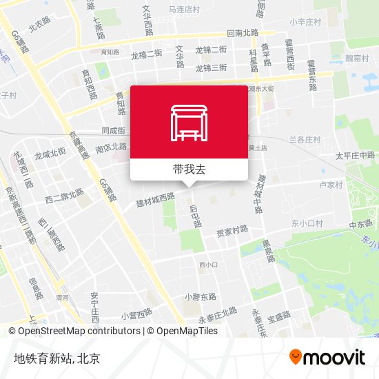 地铁育新站地图