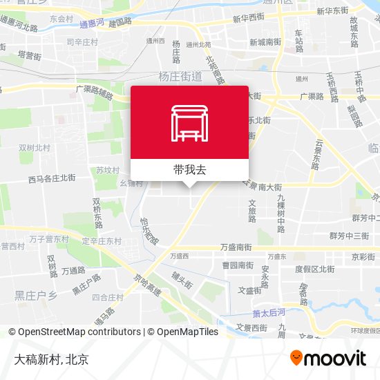大稿新村地图