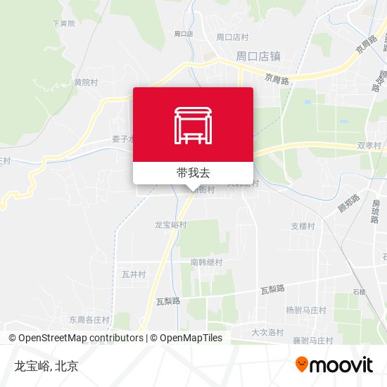 龙宝峪地图