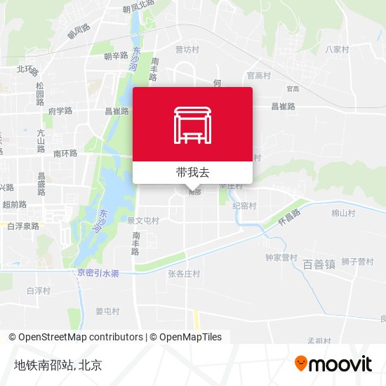 地铁南邵站地图