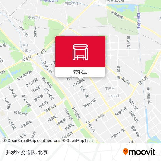 开发区交通队地图