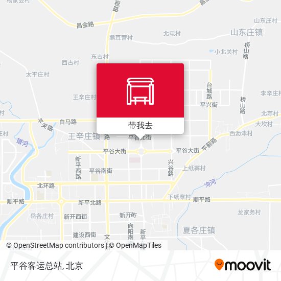 平谷客运总站地图