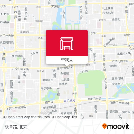 板章路地图