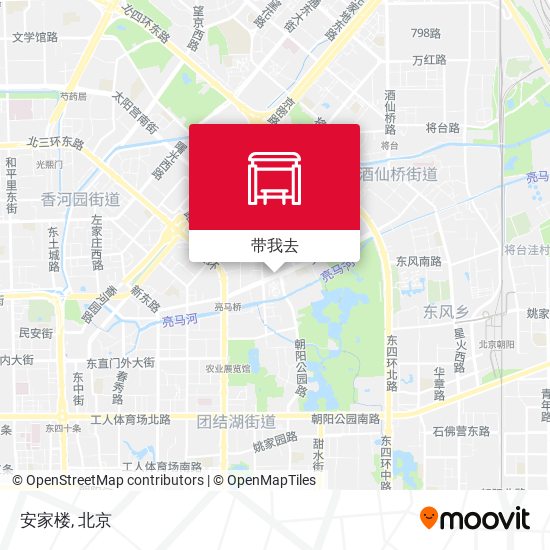 安家楼地图