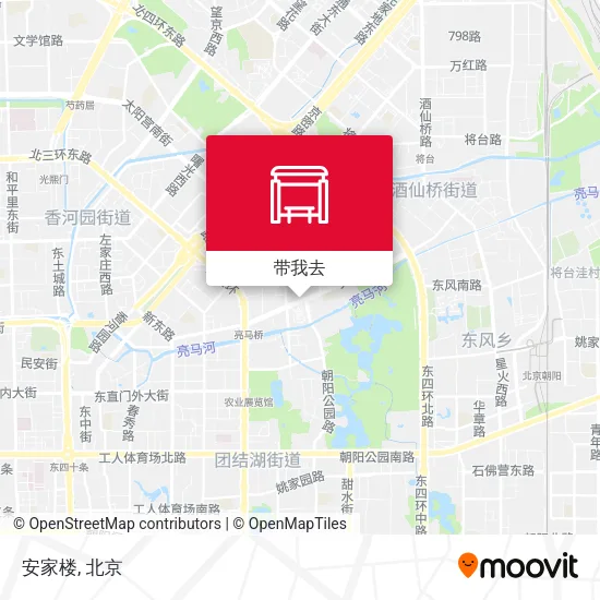 安家楼地图