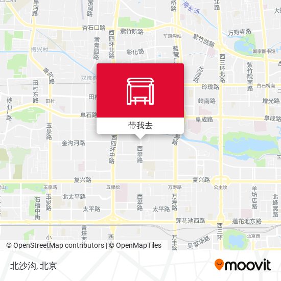 北沙沟地图