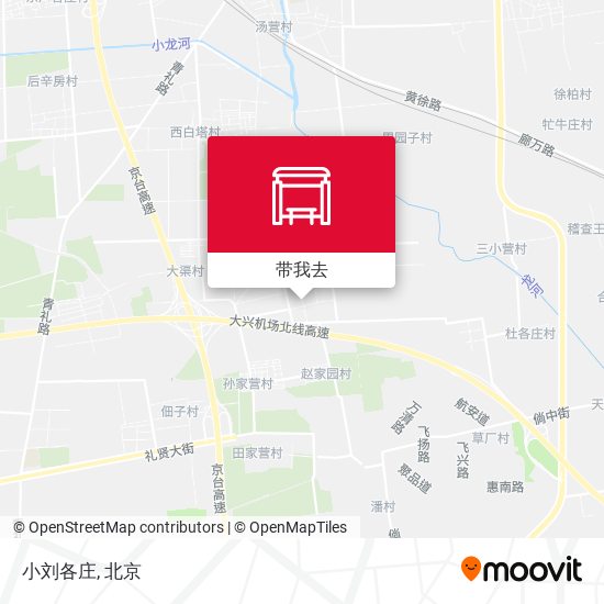 小刘各庄地图
