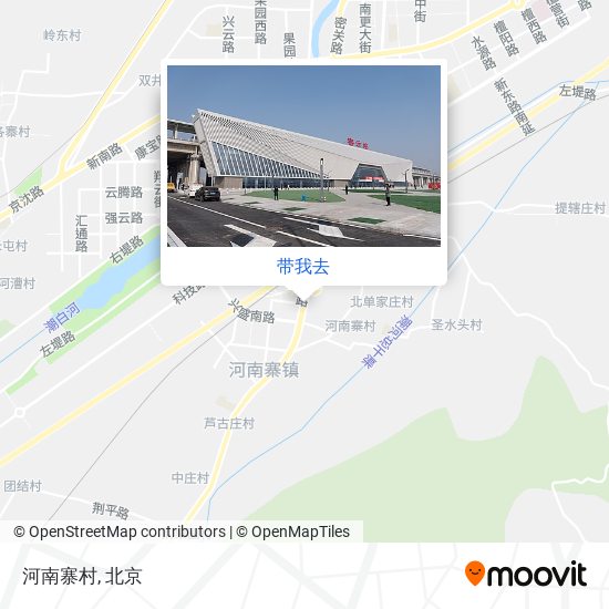 河南寨村地图