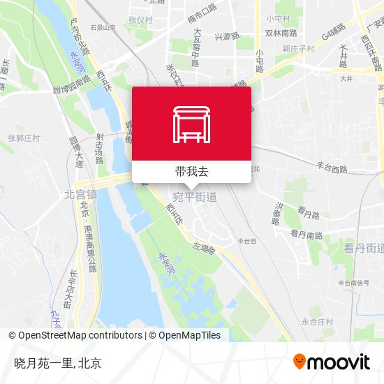 晓月苑一里地图