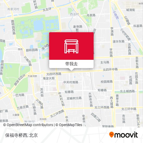 保福寺桥西地图