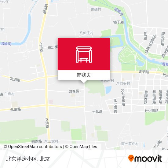 北京洋房小区地图