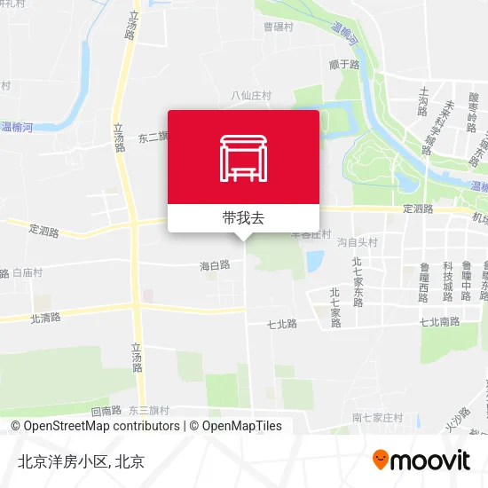 北京洋房小区地图