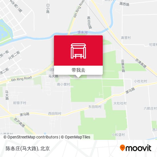 陈各庄(马大路)地图