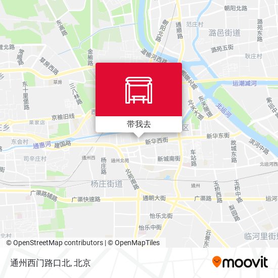 通州西门路口北地图