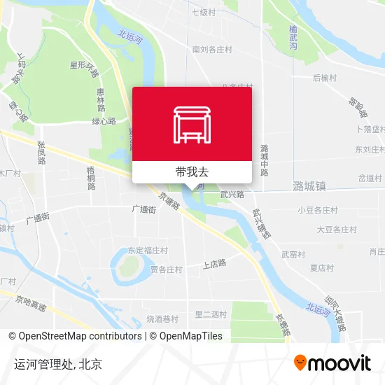 运河管理处地图