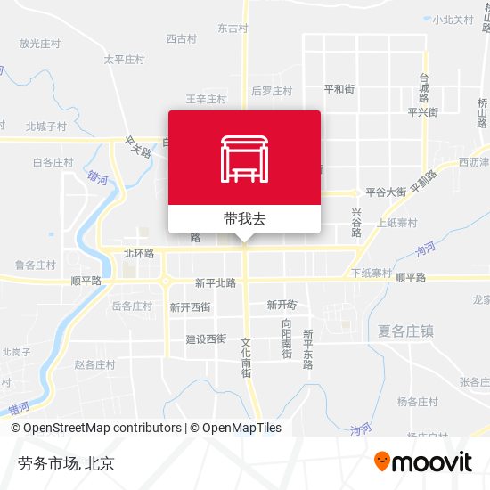 劳务市场地图