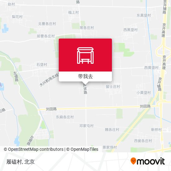 履磕村地图