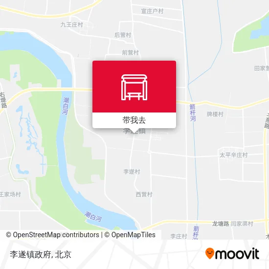 李遂镇政府地图