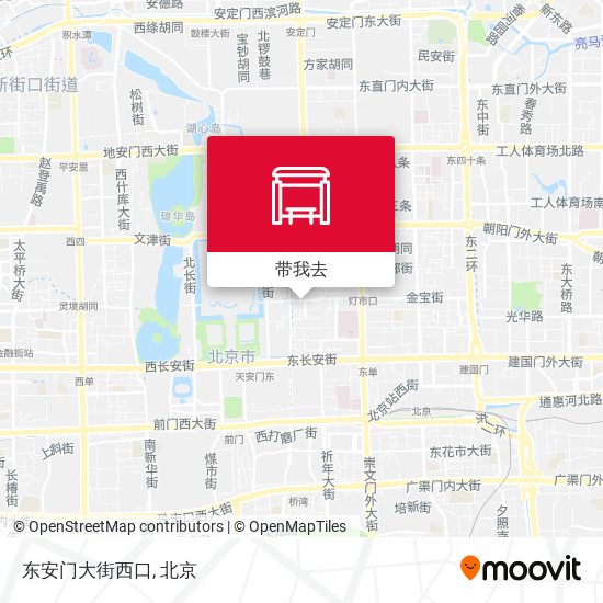 东安门大街西口地图