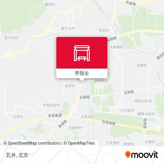瓦井地图